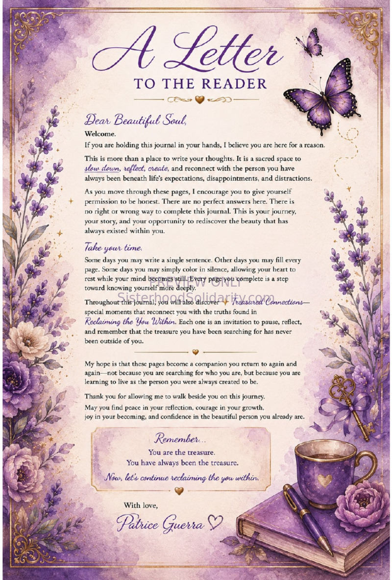 Letter to the Reader
