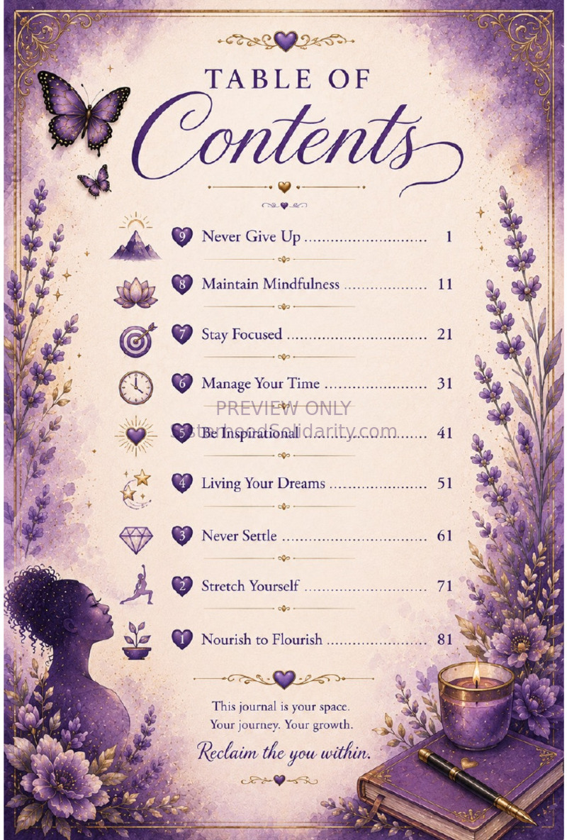 Table of Contents